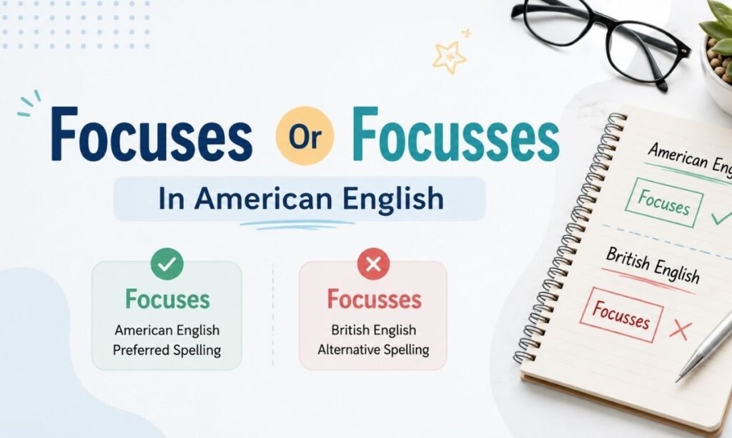 Focuses Or Focusses In American English