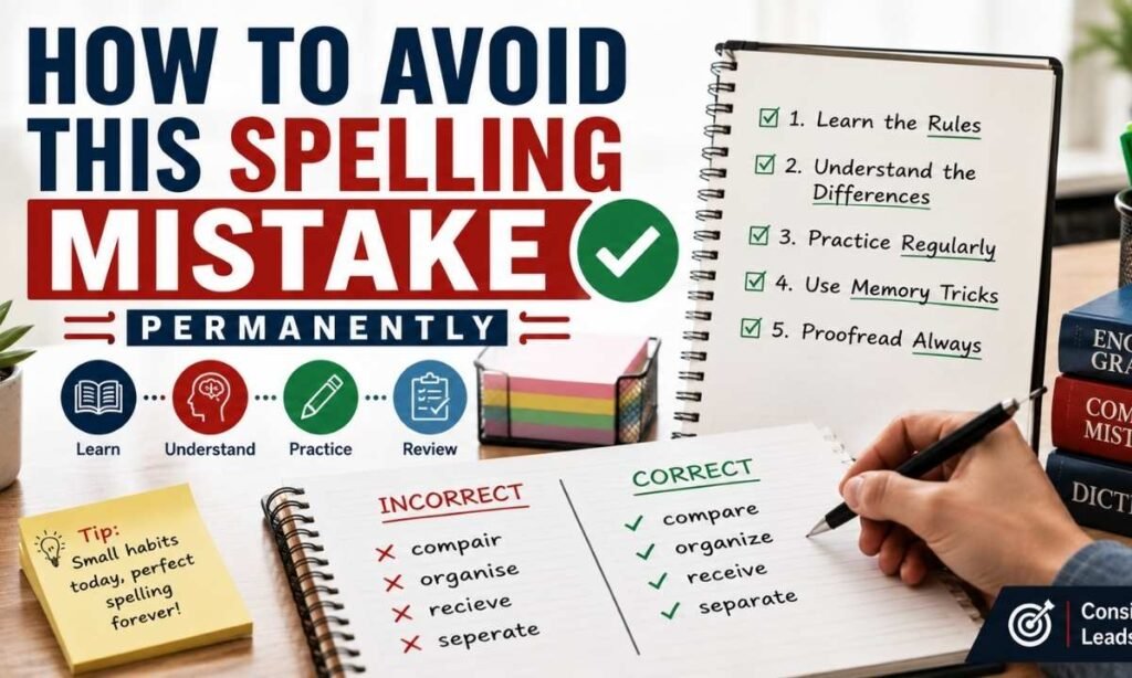 How to Avoid This Spelling Mistake Permanently