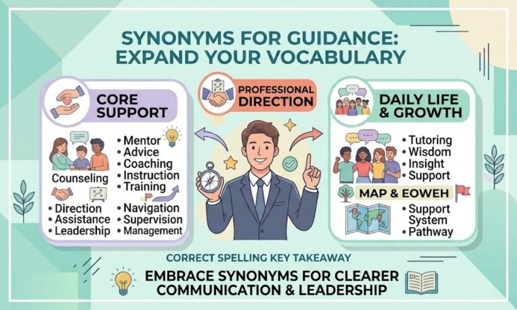 Synonyms for Guidance