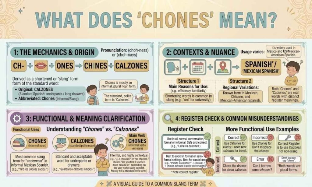 What Does Chones Mean