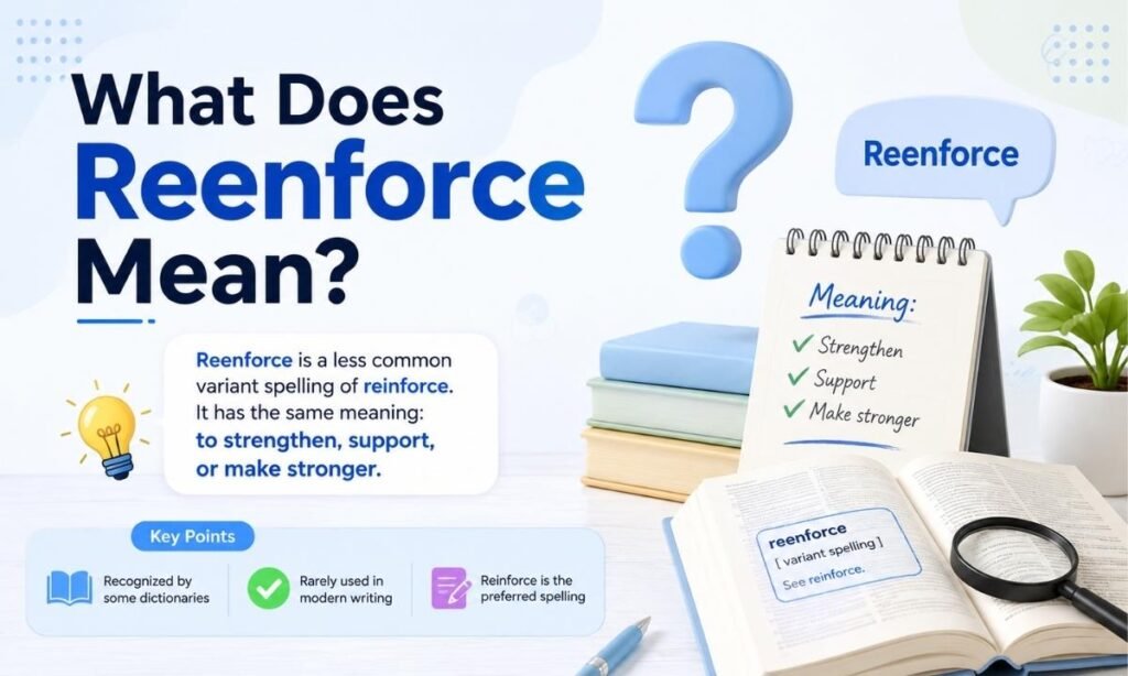 What Does Reinforce Mean