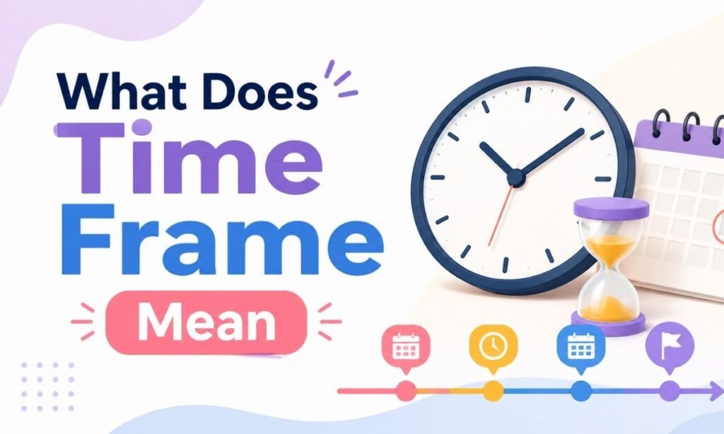 What Does Time Frame Mean