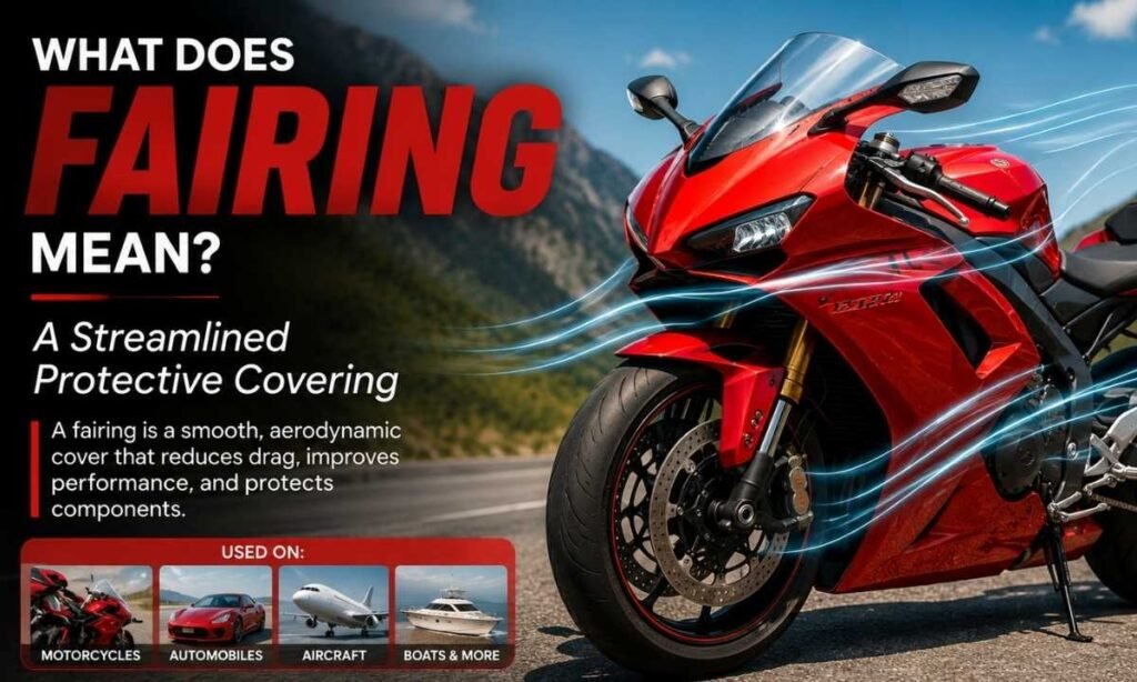 Where Fairing Is Used Motorcycles, Aircraft, and Rockets