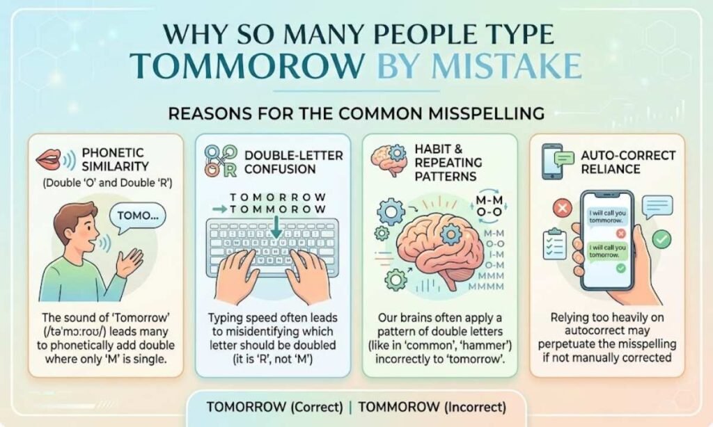Why So Many People Type Tommorow by Mistake