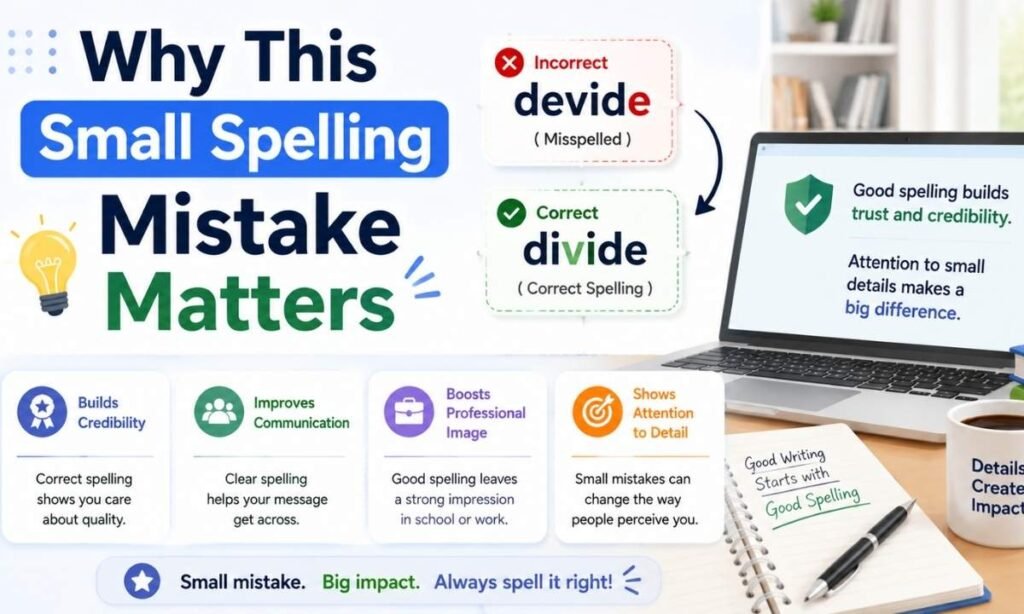 Why This Small Spelling Mistake Matters