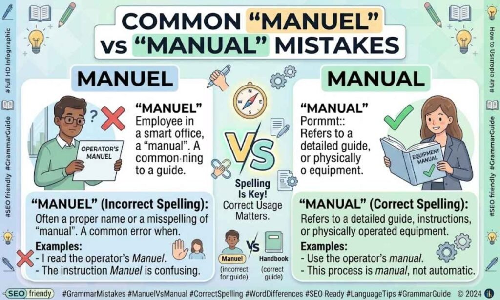 Common Manuel vs Manual Mistakes
