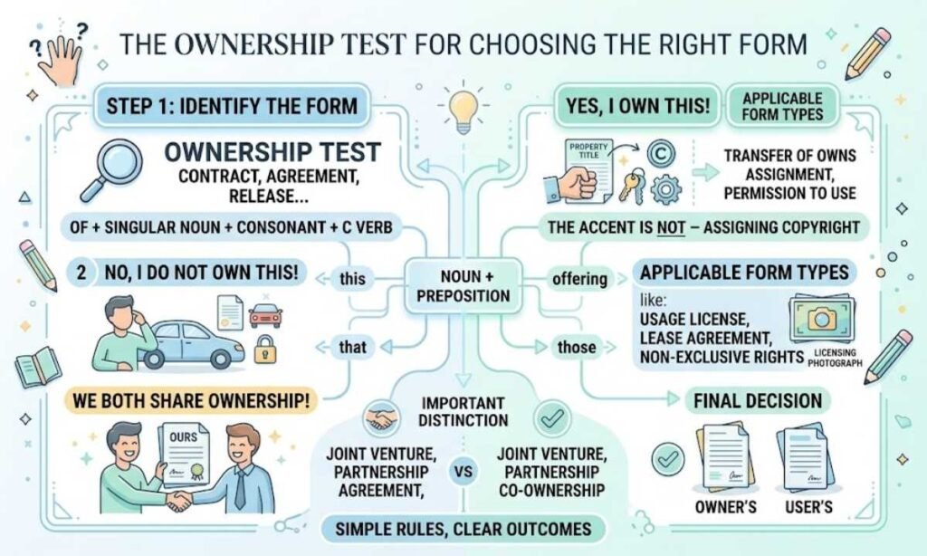 The Ownership Test for Choosing the Right Form