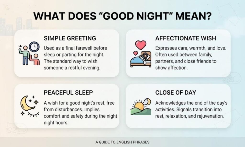 What Does Good Night Mean