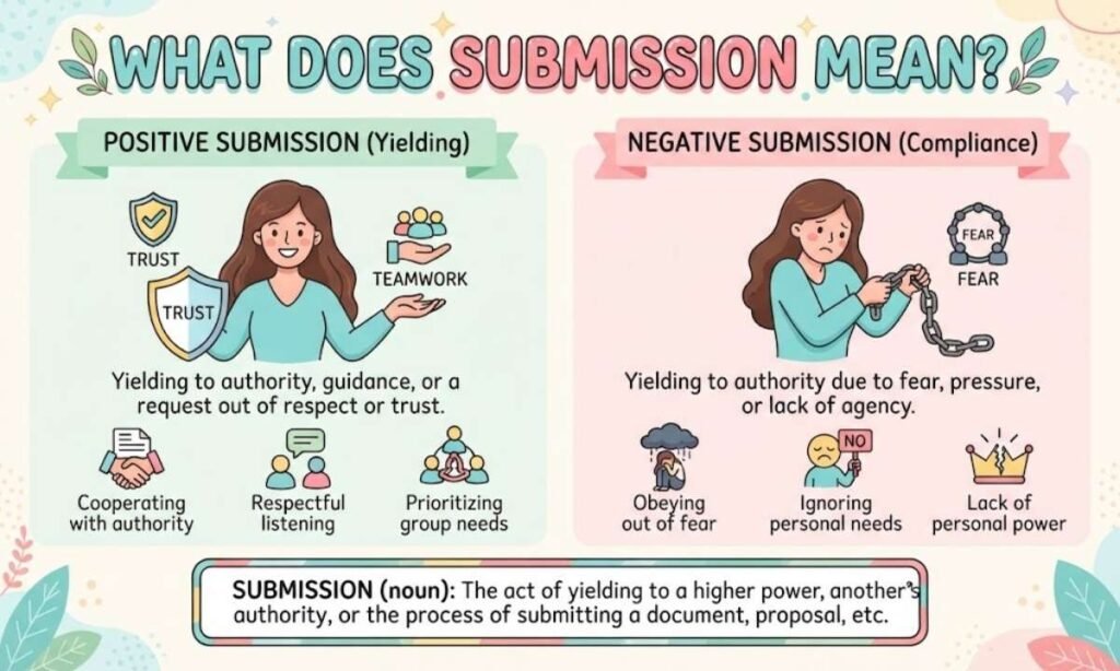 What Does Submission Mean