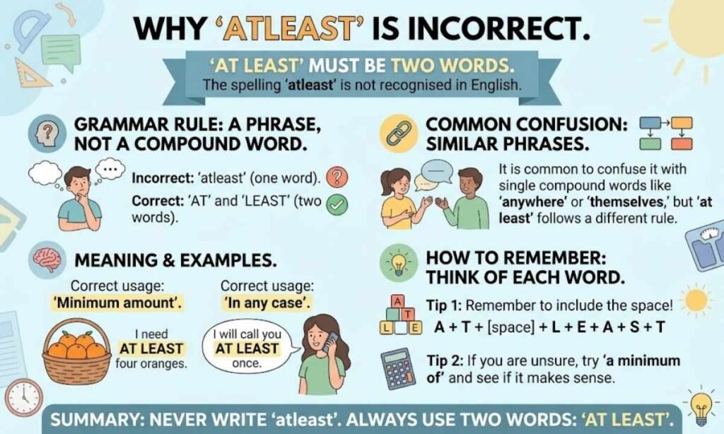 Why Is Atleast Incorrect