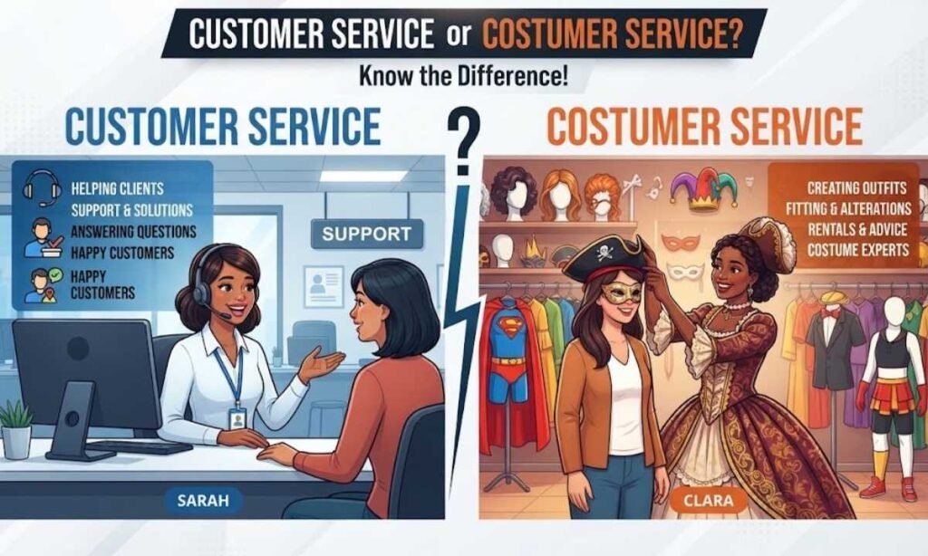 Customer Service or Costumer Service