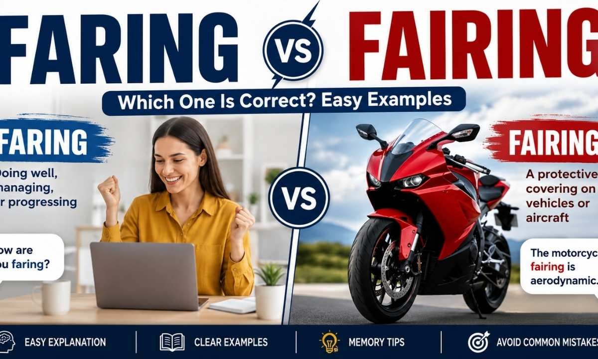 Faring vs Fairing The Complete Guide