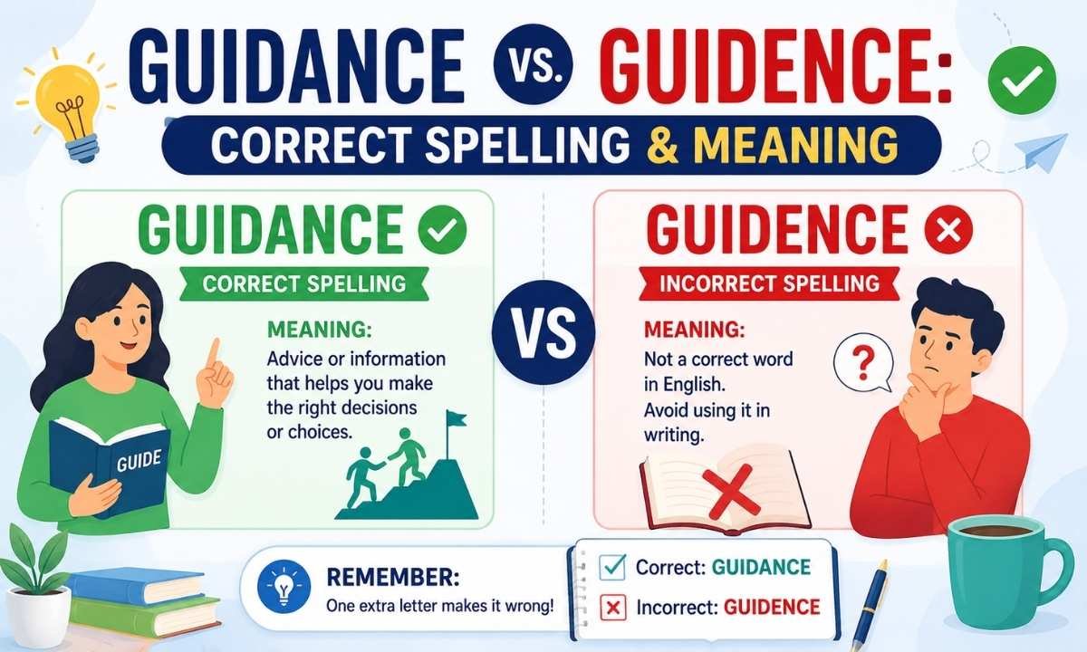 Guidance vs Guidence