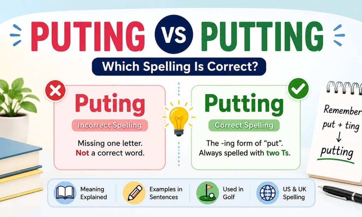 Puting vs Putting