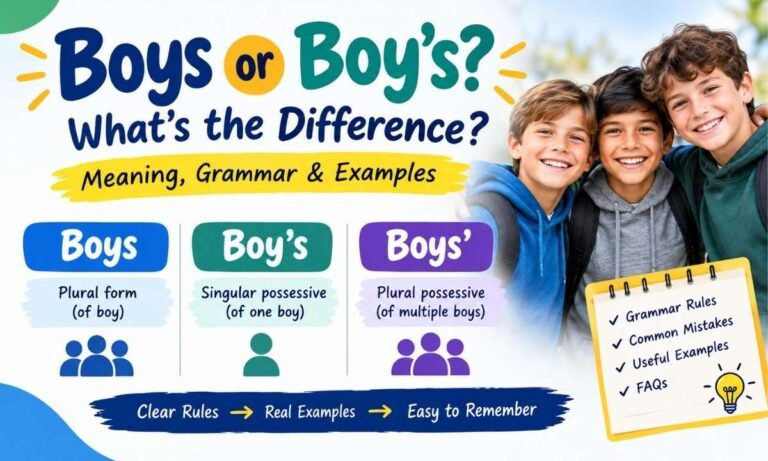 Boys or Boys Whats the Difference