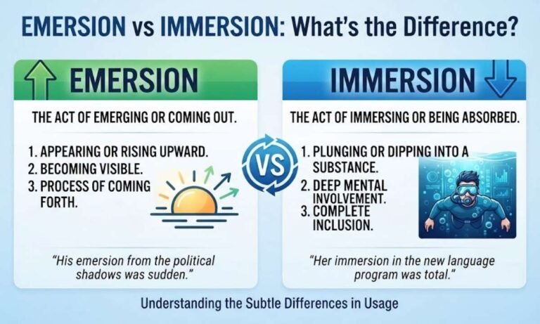 Emersion vs Immersion Whats the Difference