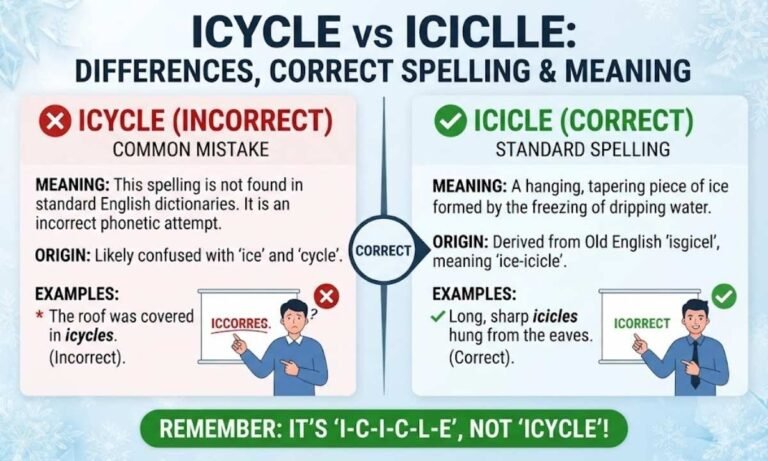 Icycle vs Icicle