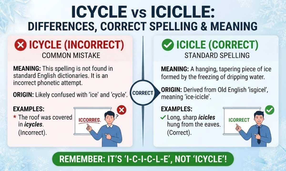 Icycle vs Icicle